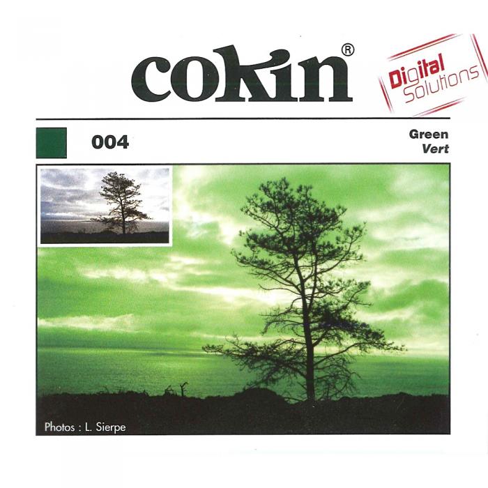 Square and Rectangular Filters - Cokin Filter X004 Green - quick order from manufacturer