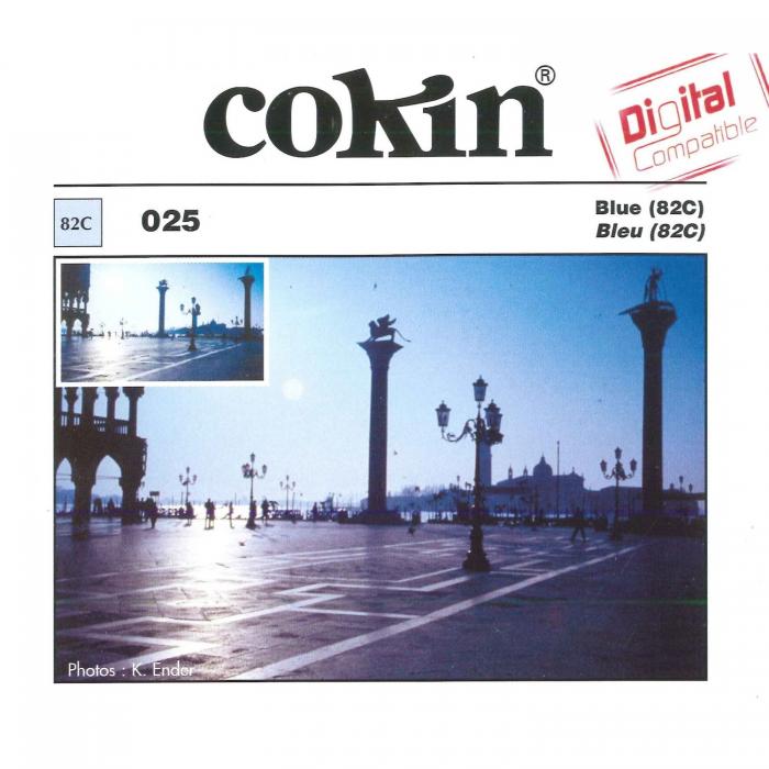 Square and Rectangular Filters - Cokin Filter X025 Blue (82C) - quick order from manufacturer