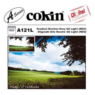 Square and Rectangular Filters - Cokin Filter A121L Grad. Neutral Grey G2-Light (ND2) (0.3) - quick order from manufacturer