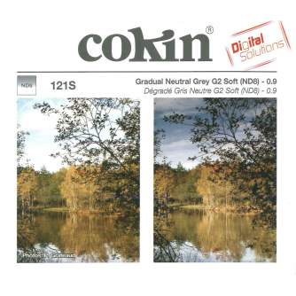 Square and Rectangular Filters - Cokin Filter A121S Grad. Neutral Grey G2-Soft (ND8) (0.9) - quick order from manufacturer