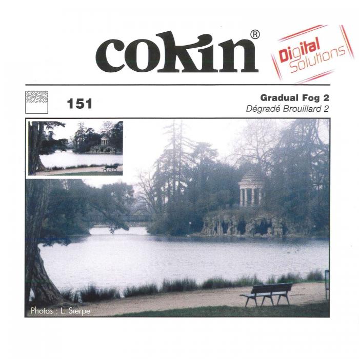 Square and Rectangular Filters - Cokin Filter A151 Gradual Fog 2 - quick order from manufacturer