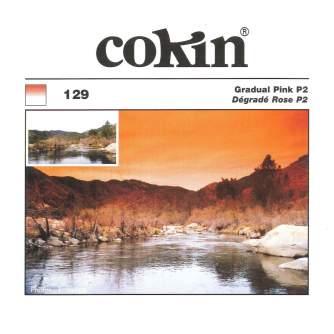 Square and Rectangular Filters - Cokin Filter P129 Gradual Pink P2 - quick order from manufacturer