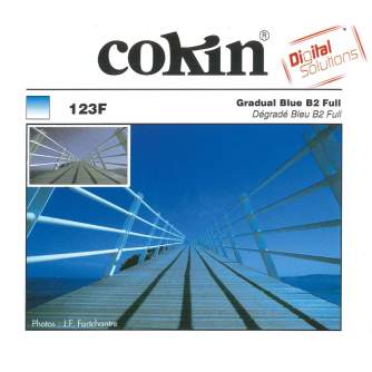 Square and Rectangular Filters - Cokin Filter Z123F Gradual Blue B2-Full - quick order from manufacturer