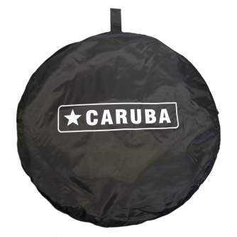 Foldable Reflectors - Caruba Opvouwbare Achtergrond Zwart/Wit Katoen 150x200cm - quick order from manufacturer