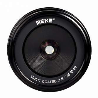 Mirrorless Lenses - Meike MK-28mm F2.8 Fuji FX-mount - quick order from manufacturer