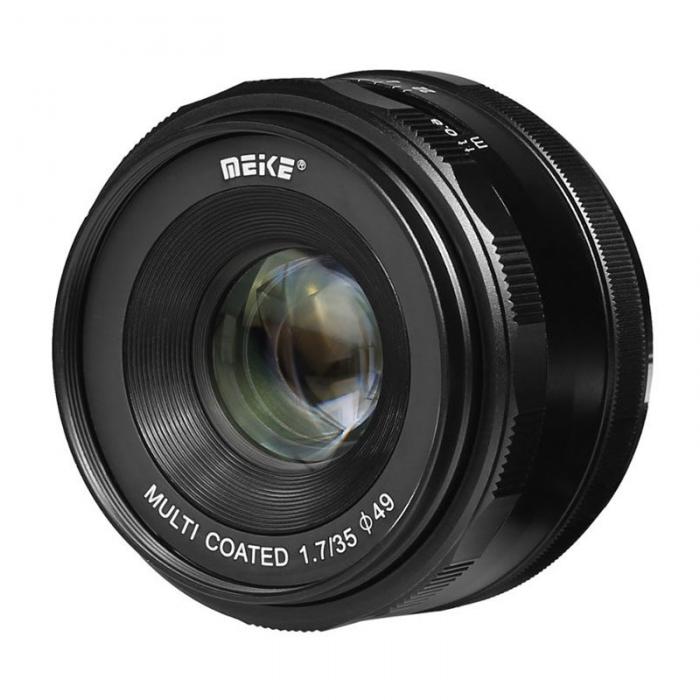 Mirrorless Lenses - Meike MK-35mm F1.7 Fuji FX-mount - quick order from manufacturer