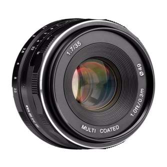 Mirrorless Lenses - Meike MK-35mm F1.7 Fuji FX-mount - quick order from manufacturer