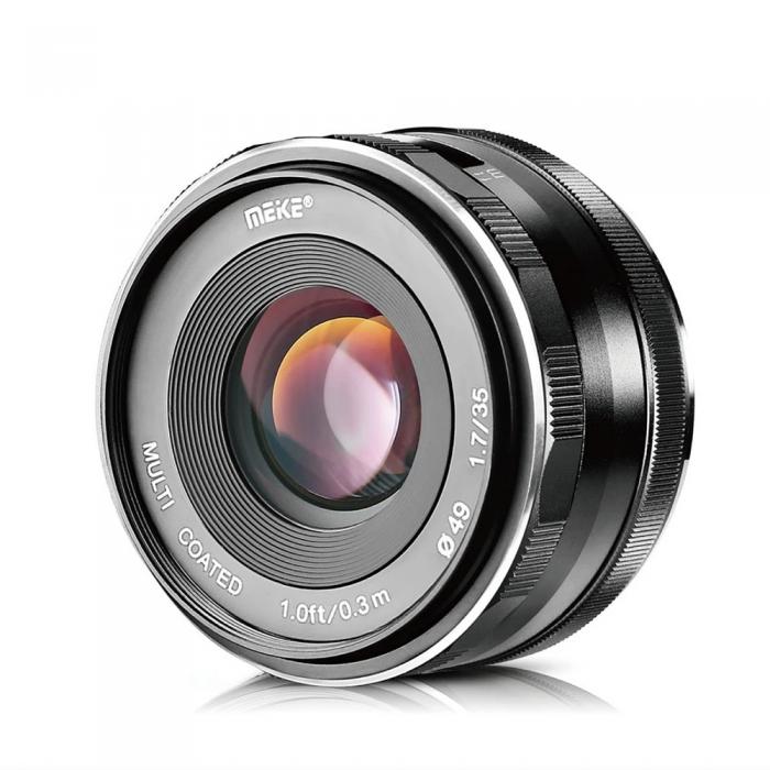 MIRRORLESS Objektīvi - Meike MK-35mm F1.7 Micro Four Thirds mount - ātri pasūtīt no ražotāja