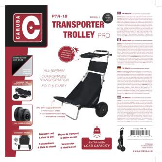 Koferi - Caruba Pro Trolley I Zwart PTR 1B - быстрый заказ от производителя