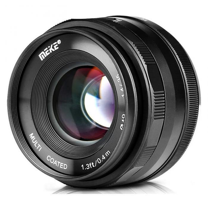 Mirrorless Lenses - Meike MK-35mm F1.4 MF Canon M-Mount - quick order from manufacturer