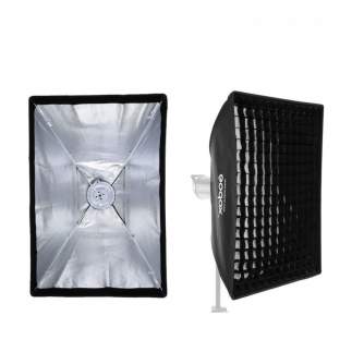 Softboksi - Godox Paraplu Softbox Bowens 70x100 met Grid - быстрый заказ от производителя