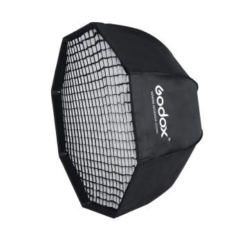 Softboksi - Godox Paraplu Softbox Bowens 80cm met Grid - быстрый заказ от производителя