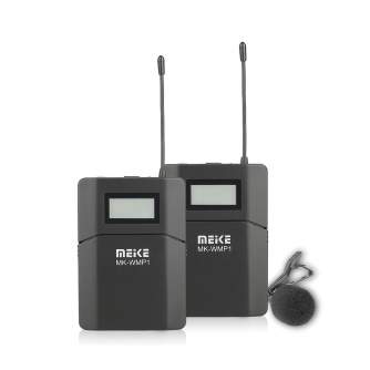 Bezvadu audio sistēmas - Meike MK-WMP1 Wireless Microphone System 70m Range - ātri pasūtīt no ražotāja