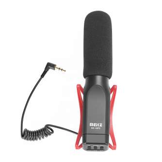 On-Camera Microphones - Meike MK-MP2 Camera Microphone - Directional Condenser Shotgun Video Mic - quick order from manufacturer