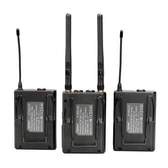 Bezvadu audio sistēmas - Voking VK-WM220 Wireless Lavalier Microphone System - ātri pasūtīt no ražotāja