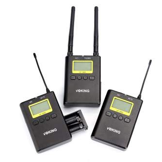 Wireless Audio Systems - Voking VK-WM220 Wireless Lavalier Microphone System - quick order from manufacturer