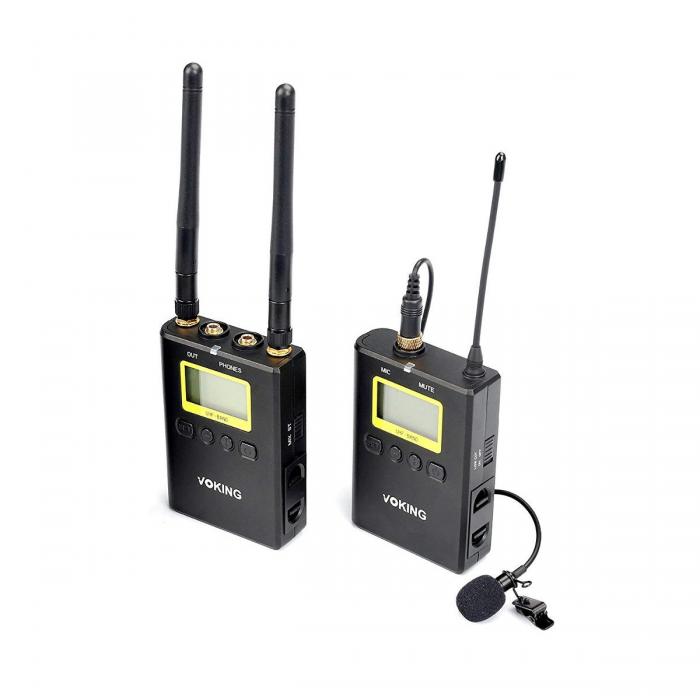 Bezvadu audio sistēmas - Meike VK-WM210 Wireless Lavalier Microphone System - быстрый заказ от производителя