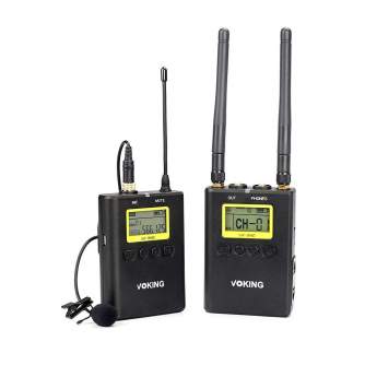 Bezvadu audio sistēmas - Meike VK-WM210 Wireless Lavalier Microphone System - быстрый заказ от производителя