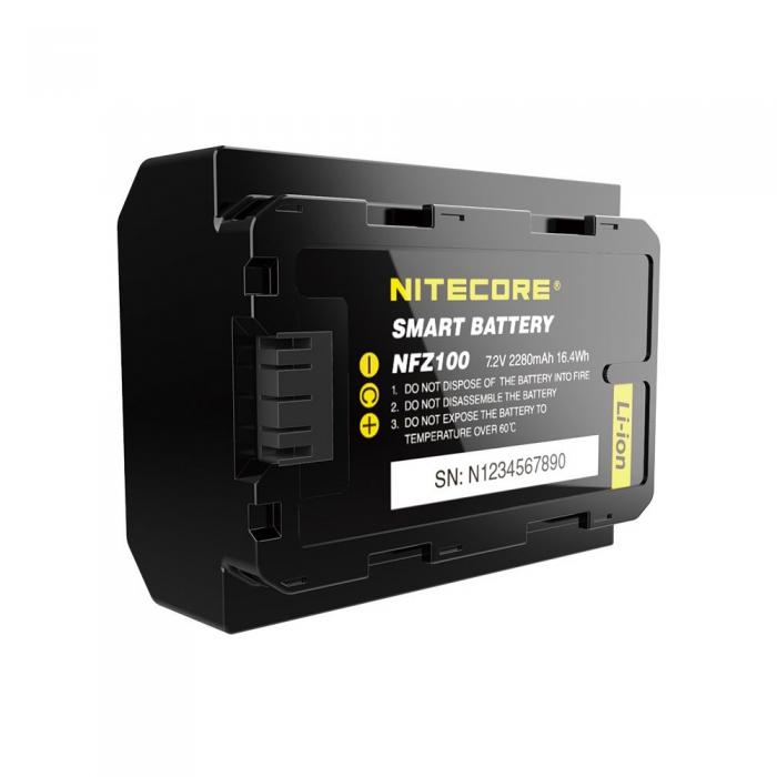 New products - Nitecore NP-FZ100 Smart Battery 2280mAh - quick order from manufacturer