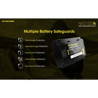 New products - Nitecore NP-FZ100 Smart Battery 2280mAh - quick order from manufacturer