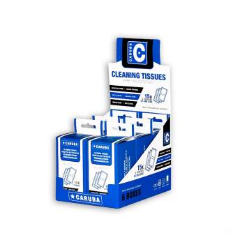 New products - Caruba cleaning cloths (6 boxes in counter display packaging, 30 cloths per box) - quick order from manufacturer