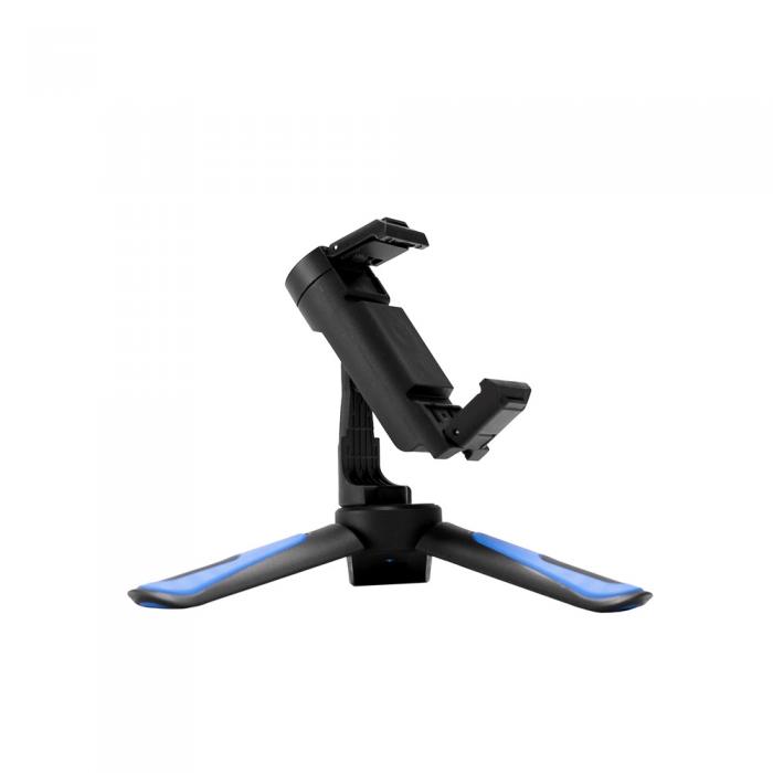 New products - Caruba Ministar18 Ministatief with Phoneholder Blue - quick order from manufacturer