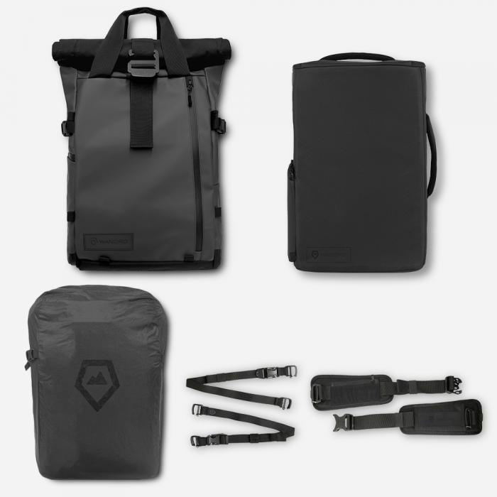 Backpacks - WANDRD THE PRVKE 31-Liter Black Pro Photography Bundle V3 - quick order from manufacturer