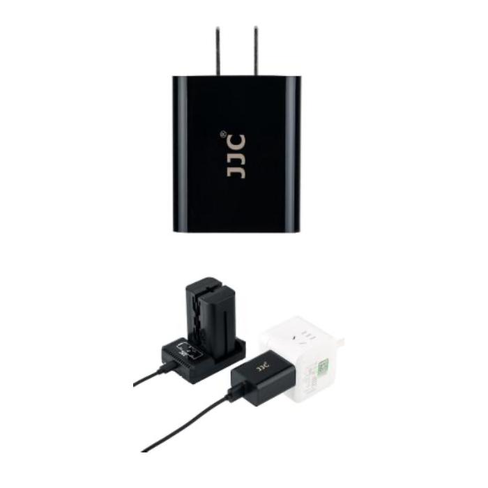 Wall charger - JJC XY-0029B BLACK 3.0 USB Wall Quick Charger - quick order from manufacturer