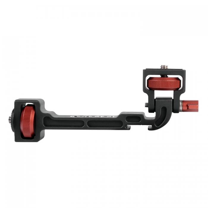 Accessories for stabilizers - Caruba Rotatable Mounting Bracket for DJI RONINS/SC ZHIYUN Weebill S/Lab /Crane 3 Including Phone Clamp - quick order from manufacturer