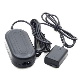 Camera Batteries - Caruba Sony NP-FW50 Full Decoding Dummy Battery + AC-PW20 Power Adapter - quick order from manufacturer