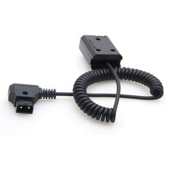 DC adapteriai - Caruba Sony NP-FW50 Full Decoding Dummy Battery + D-TAP (spring cable) - быстрый заказ от производителя