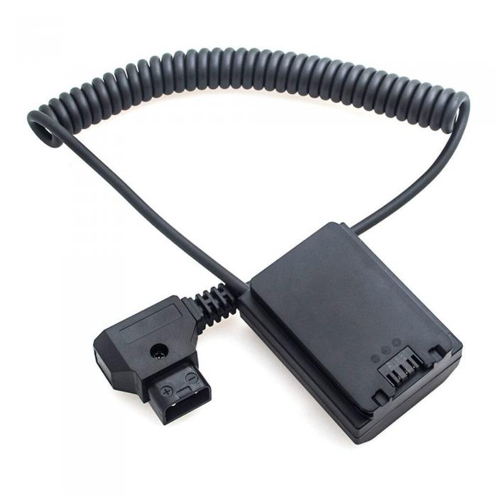 DC adapteriai - Caruba Sony NP-FZ100 Full Decoding Dummy Battery + D-TAP (spring cable) - быстрый заказ от производителя