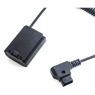 DC adapteriai - Caruba Sony NP-FZ100 Full Decoding Dummy Battery + D-TAP (spring cable) - быстрый заказ от производителя