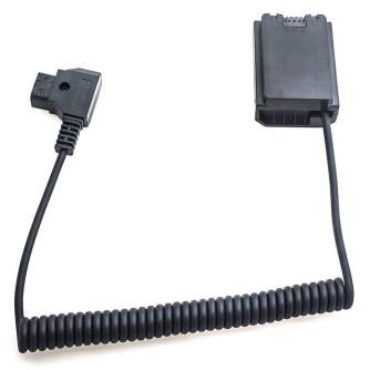 DC adapteriai - Caruba Sony NP-FZ100 Full Decoding Dummy Battery + D-TAP (spring cable) - быстрый заказ от производителя