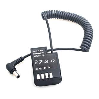 Camera Batteries - Caruba Panasonic DMW-DCC12 Full Decoding Dummy Battery (spring cable) - quick order from manufacturer