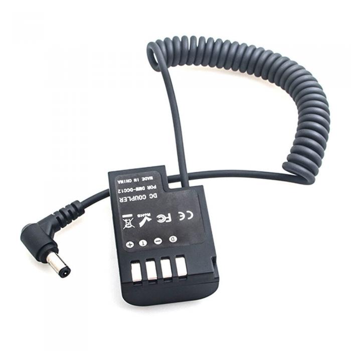 Батареи для камер - Caruba Panasonic DMW-DCC12 Full Decoding Dummy Battery (spring cable) - быстрый заказ от производителя