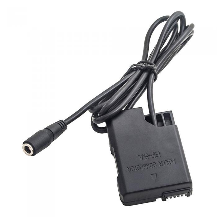 Camera Batteries - Caruba Nikon EN-EL14 Full Decoding Dummy Battery (straight cable) - quick order from manufacturer