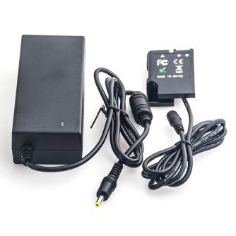 DC adapteriai - Caruba Nikon EN-EL14 Full Decoding Dummy Battery + EP-5A Power Adapter - быстрый заказ от производителя