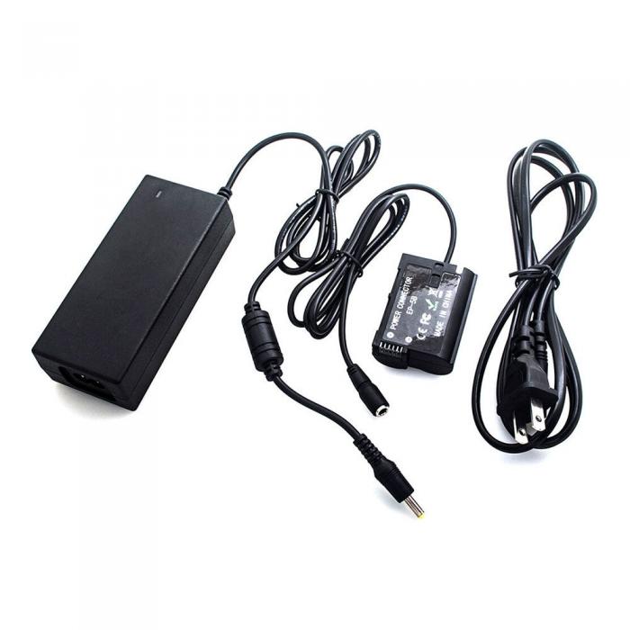 DC adapteriai - Caruba Nikon EN-EL15 Full Decoding Dummy Battery + EP-5B Power Adapter - быстрый заказ от производителя