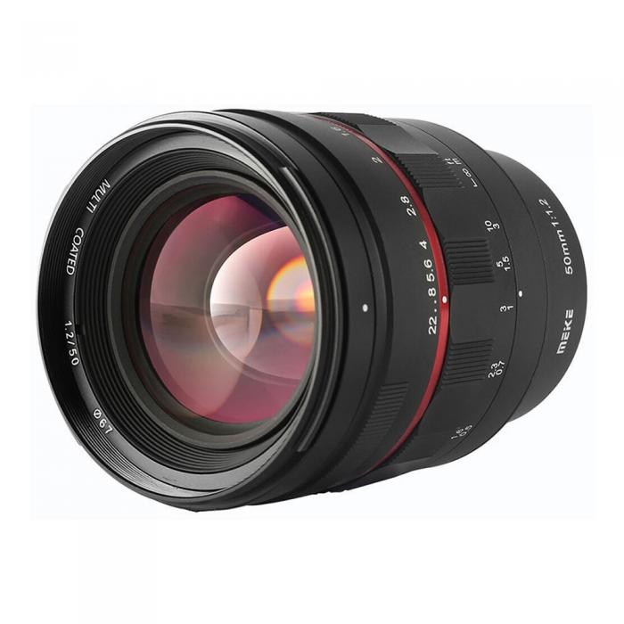 Lenses - Meike MK-50mm F1.2 Canon EF-mount - quick order from manufacturer