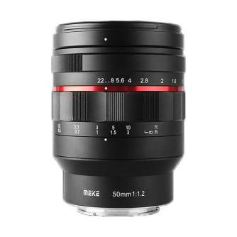 Lenses - Meike MK-50mm F1.2 Canon EF-mount - quick order from manufacturer