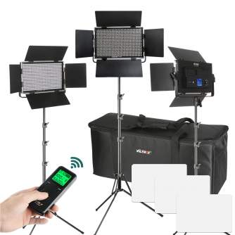 LED Light Set - Viltrox VL-S50T LED Light Triple Kit - quick order from manufacturer