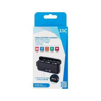 New products - JJC GoPro Triple Battery Charger - quick order from manufacturer