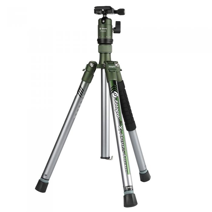 New products - Fotopro X-Aircross 1 Aluminum Tripod Green - quick order from manufacturer