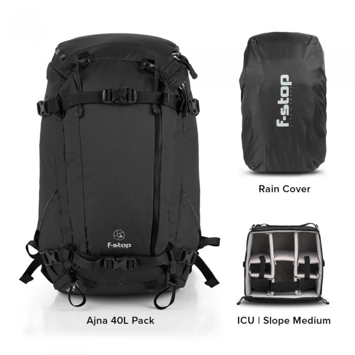 Backpacks - F-Stop Ajna Essentials Bundle Anthracite (Black) - quick order from manufacturer