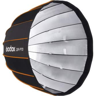 Softboksi - Godox Quick Release Parabolic Softbox QR-P70 Bowens - быстрый заказ от производителя