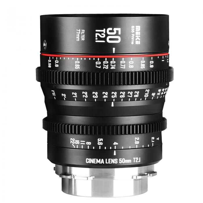 CINEMA Video objektīvi - Meike MK 50mm T2.1 PL-Mount S35 - ātri pasūtīt no ražotāja