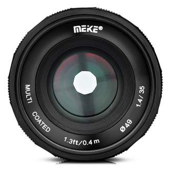 Objektīvi bezspoguļa kamerām - Meike MK-35mm F1.4 MF Nikon Z-Mount - ātri pasūtīt no ražotāja