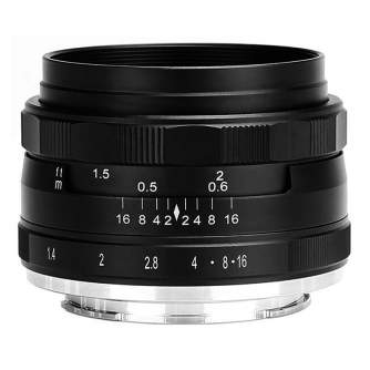 Objektīvi bezspoguļa kamerām - Meike MK-35mm F1.4 MF Nikon Z-Mount - ātri pasūtīt no ražotāja