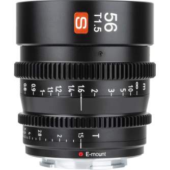 CINEMA Video Lences - Viltrox S-56 T1.5 Cine APS-C MF Sony E-mount - quick order from manufacturer